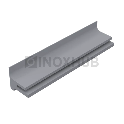 Уплотнитель 4 мм на нащельник к несущему профилю, серый