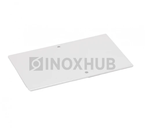 Торцевая заглушка на профиль 102, RAL 9006 серый металлик