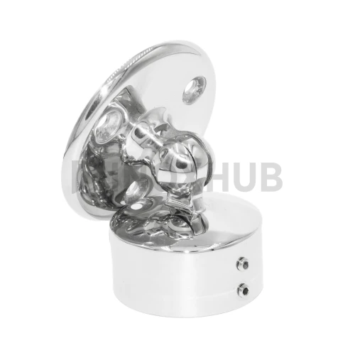 Фланец настенный регулируемый, Ø50.8 мм, AISI 304, GRIT 600