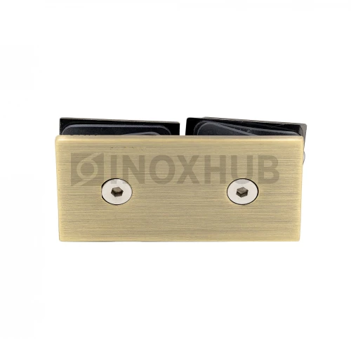 Коннектор (724 Bronze) стекло-стекло 180°, под Бронзу