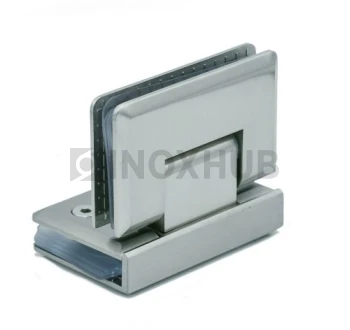 Петля (304 SC) стекло-стекло 90°, матовый хром