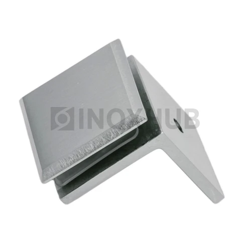 Коннектор L-обр. (722 SC) стекло-стена, матовый хром