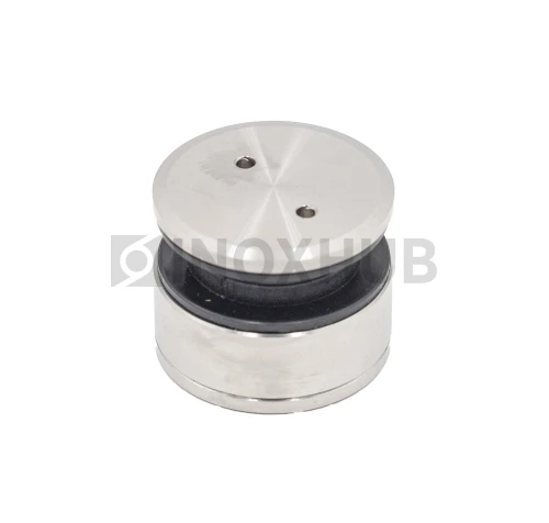 Точечное крепление (504a SSS) 14.5-18.5 мм, регулируемое без зенковки, AISI 304, нерж. сталь матовая