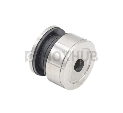 Точечное крепление (504a SSS) 14.5-18.5 мм, регулируемое без зенковки, AISI 304, нерж. сталь матовая