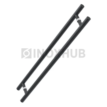 Ручка (633-1000 BLC) 32×825×1000 мм, стекло 8-12 мм, Черный мат