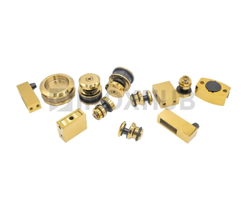 Комплект душевой (400 Gold) раздвижной системы, под Золото