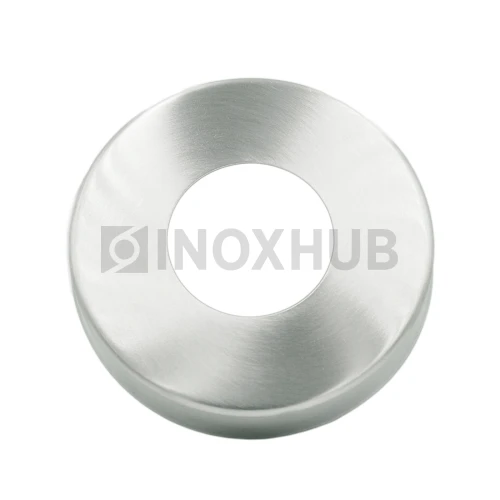 Низ стойки большой декоративный, Ø38.1×84.0 мм, AISI 304, GRIT 320