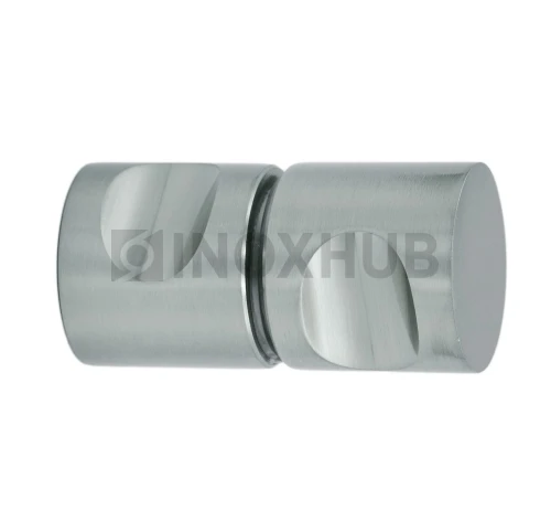 Кноб (696 SC), стекло 6.0-12.0 мм, матовый хром