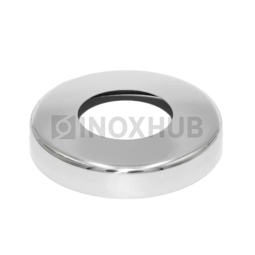 Низ стойки большой декоративный, Ø50.8 мм, AISI 201, GRIT 600