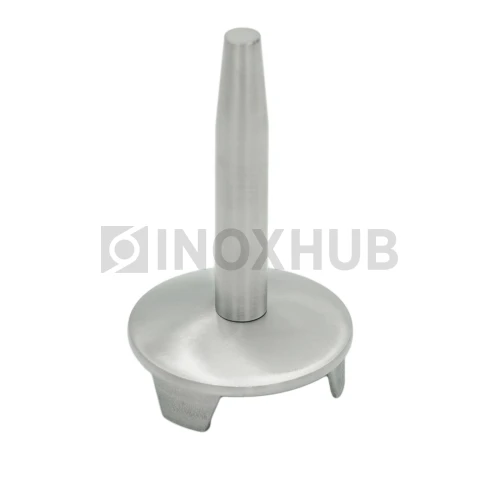 Наконечник штырь сварной облегченный, Ø50.8 мм, AISI 304, GRIT 320