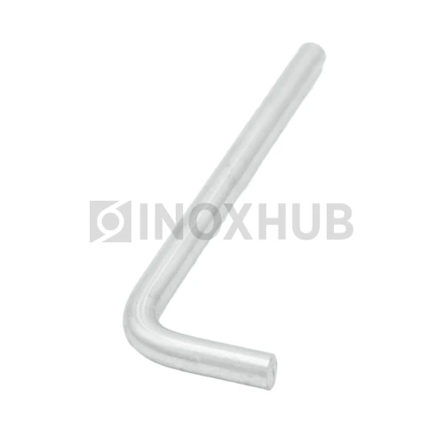 Гнутик нержавеющий удлиненный Ø10.0 мм, 150.0×50.0 мм, AISI 304