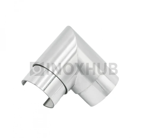 Отвод для поручня с пазом, Ø48.3 мм, AISI 304, GRIT 320