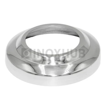 Низ стойки фигурный, Ø50.8×90.0 мм, AISI 304, GRIT 600