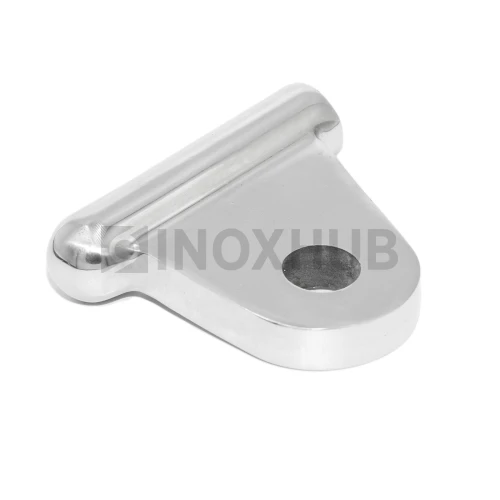 Серьга для крепления рутеля к тяге, AISI 316, GRIT 600