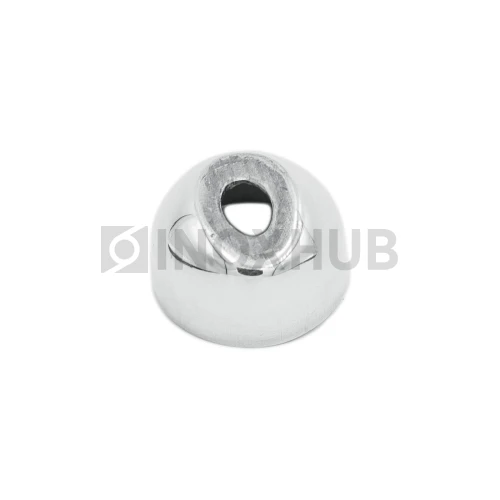 Соединение поручня со стойкой штамп. под 90°, Ø25.4 мм, AISI 201, GRIT 600