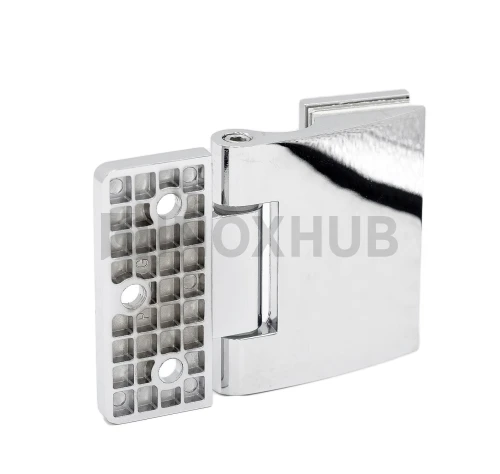 Петля (513 PC) стена-стекло, открывание наружу, полированный хром