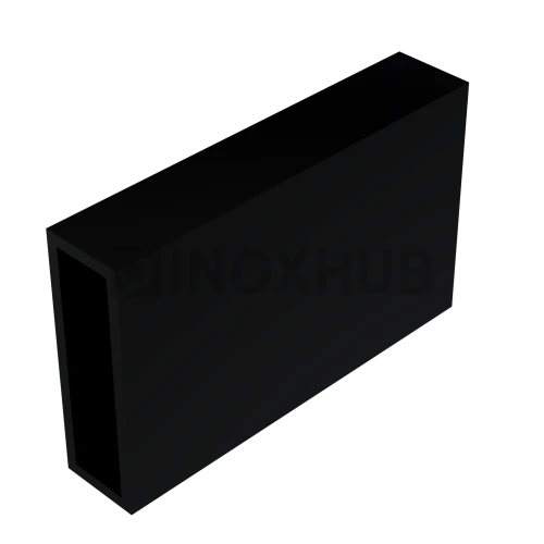 Трек (310-2 BLC), 30×10×2000 мм,  нерж. сталь Черный мат