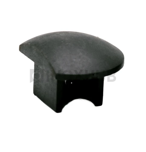 Заглушка (614 aura-R) для профиля (правая), черный 