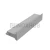 Уплотнитель 8 мм на нащельник к несущему профилю утолщенный, серый