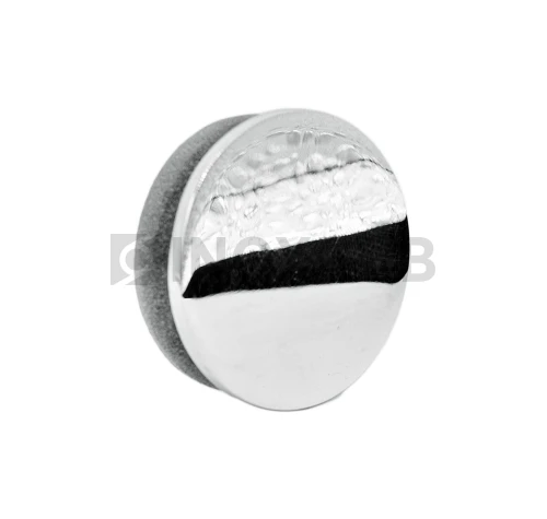 Заглушка литая плоская, Ø42.4 мм, AISI 304, GRIT 600