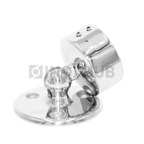 Фланец настенный регулируемый, Ø50.8 мм, AISI 304, GRIT 600