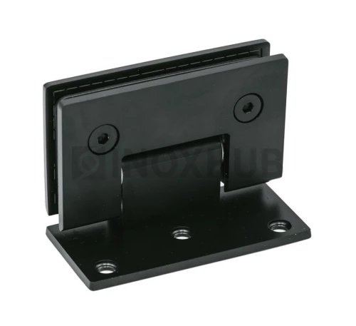 Петля (305 BLC) стена-стекло одностороннее крепление, нерж. сталь Черный мат