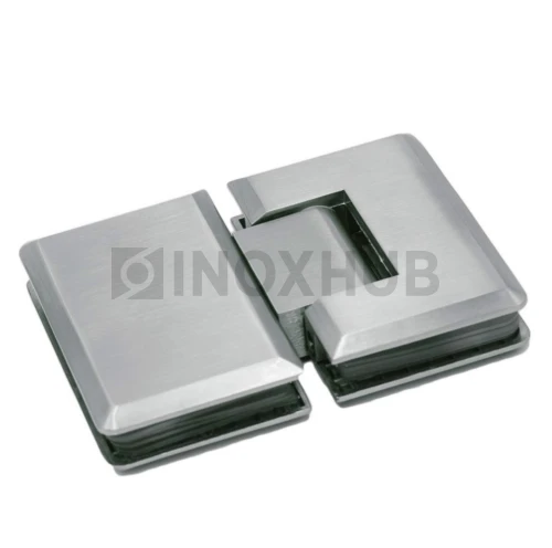 Петля (303 SC) стекло-стекло 180°, матовый хром