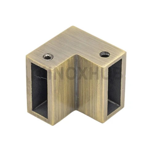 Соединитель штанги 90° (340 Bronze), штанга 30×10 мм, под Бронзу