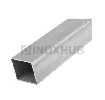 Профильная труба AISI 201, 25×25×1.5×6000 мм, GRIT 320