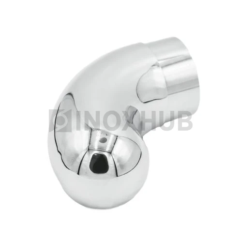 Отвод оконечный капля, Ø50.8×1.5 мм, AISI 304, GRIT 600