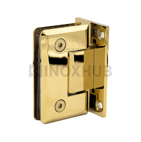 Петля (301 Gold) стена-стекло двустороннее крепление, под Золото