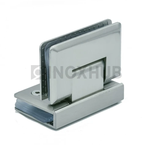 Петля (304 SC) стекло-стекло 90°, матовый хром