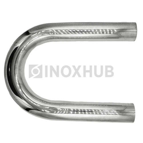 Окончание поручня пандуса, Ø50.8 мм, AISI 304, GRIT 600