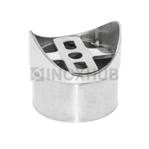 Наконечник седловина, Ø50.8×Ø50.8 мм, AISI 304, GRIT 600