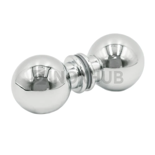 Кноб шар (698 PC), стекло 6.0-12.0 мм, полированный хром