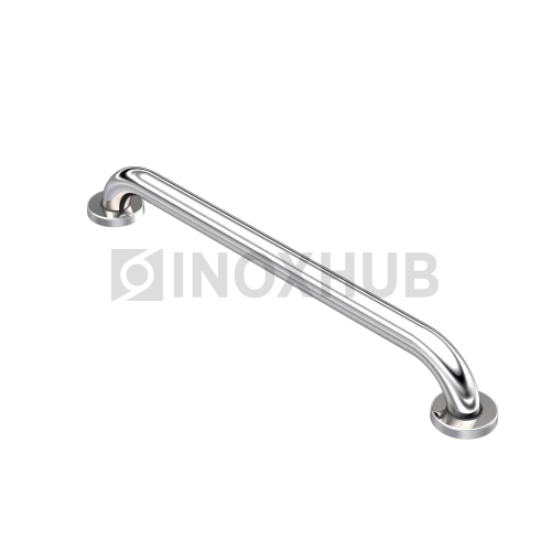 Поручень настенный прямой, L=600 мм, Ø38 мм, AISI 201, GRIT 600