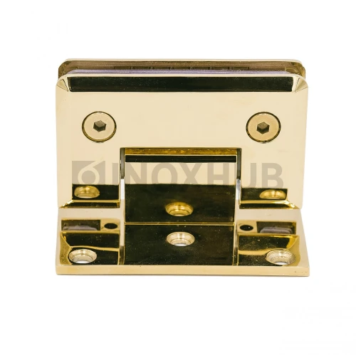 Петля (305 Gold) стена-стекло одностороннее крепление, под Золото