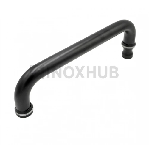 Ручка-полотенцесушитель (621-275 BLC), Ø25.0 м/о 275 мм, Черный мат