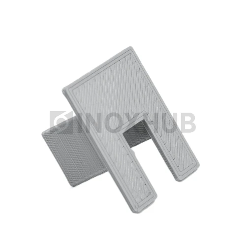 Торцевая заглушка на профиль 44, ПВХ, цвет серый