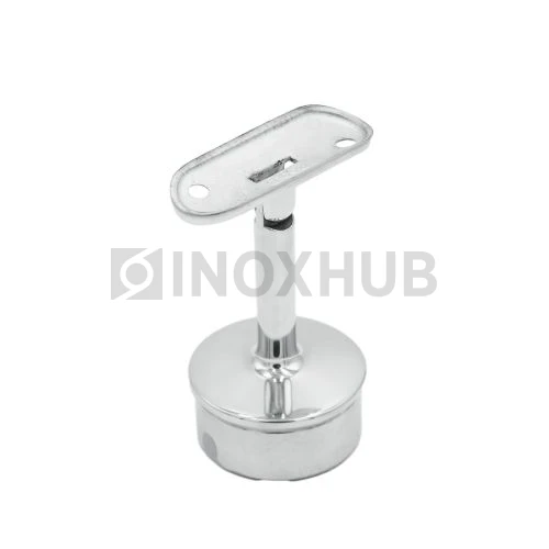 Наконечник штырь с ложементом (Ø50.8) регулируемый, Ø50.8×1.5 мм, AISI 304, GRIT 600