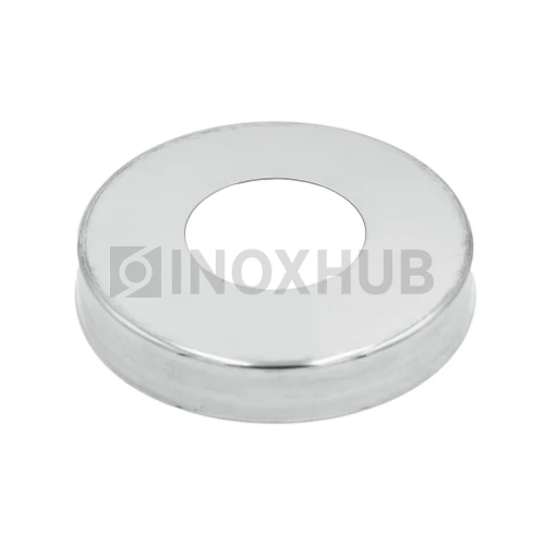 Низ стойки большой декоративный, Ø38.1×86.0 мм, AISI 304, GRIT 600