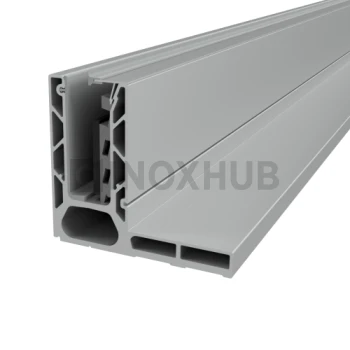 Профиль 120 БАЗА комплект, 134.0×120.0×6000 мм, Анодированный алюминий