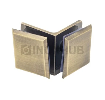 Коннектор (725 Bronze) стекло-стекло 90°, под Бронзу