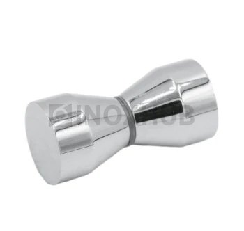 Кноб (693 PC), стекло 6.0-12.0 мм, полированный хром