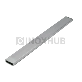 Профильная труба AISI 201, 30×15×1.5×6000 мм, GRIT 600