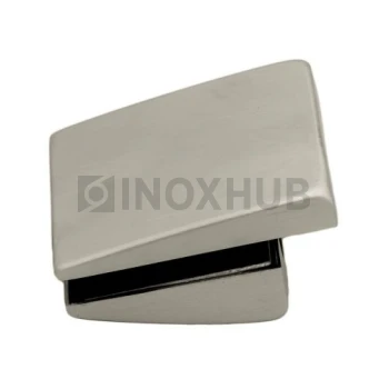 Ответная часть (87-3 SSS) на стекло, нерж. сталь матовая