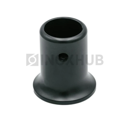 Держатель штанги (907 BLC) к стене, штанга Ø19 мм, Черный мат