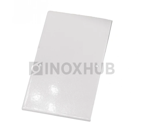 Торцевая заглушка на профиль 102, RAL 9006 серый металлик