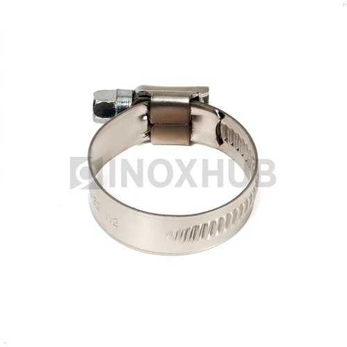 Хомут червячный INOXHUB 50-70/12 W2