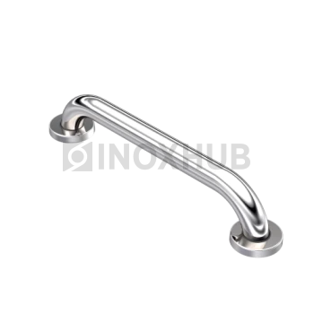 Поручень настенный прямой, L=400 мм, Ø38 мм, AISI 201, GRIT 600